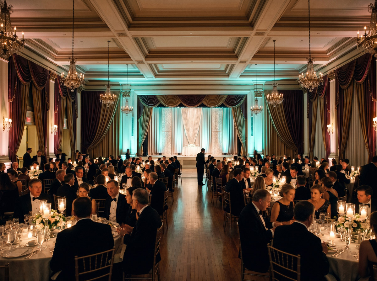 Gala event in Bogotá, Colombia